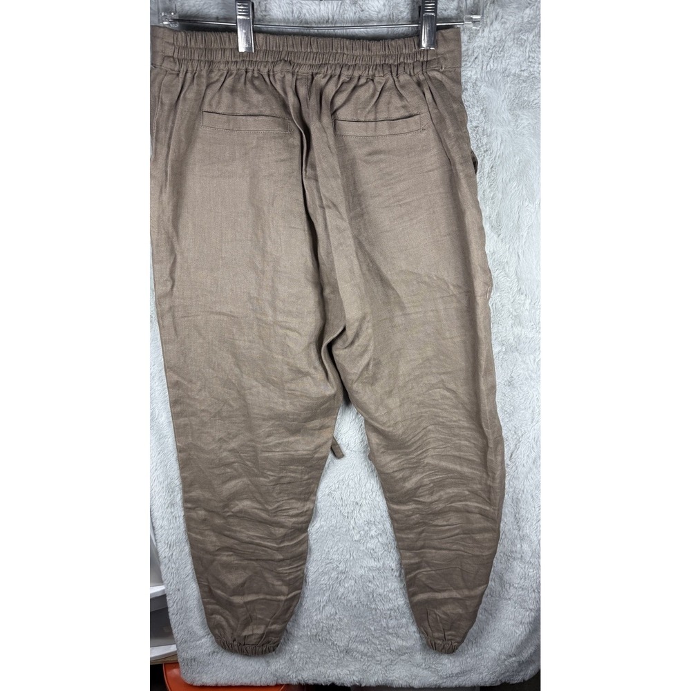 IXIMO‎ Womens Pants Size S Linen Tapered Capsule Resort Pockets Coastal Coastal - Picture 2 of 10